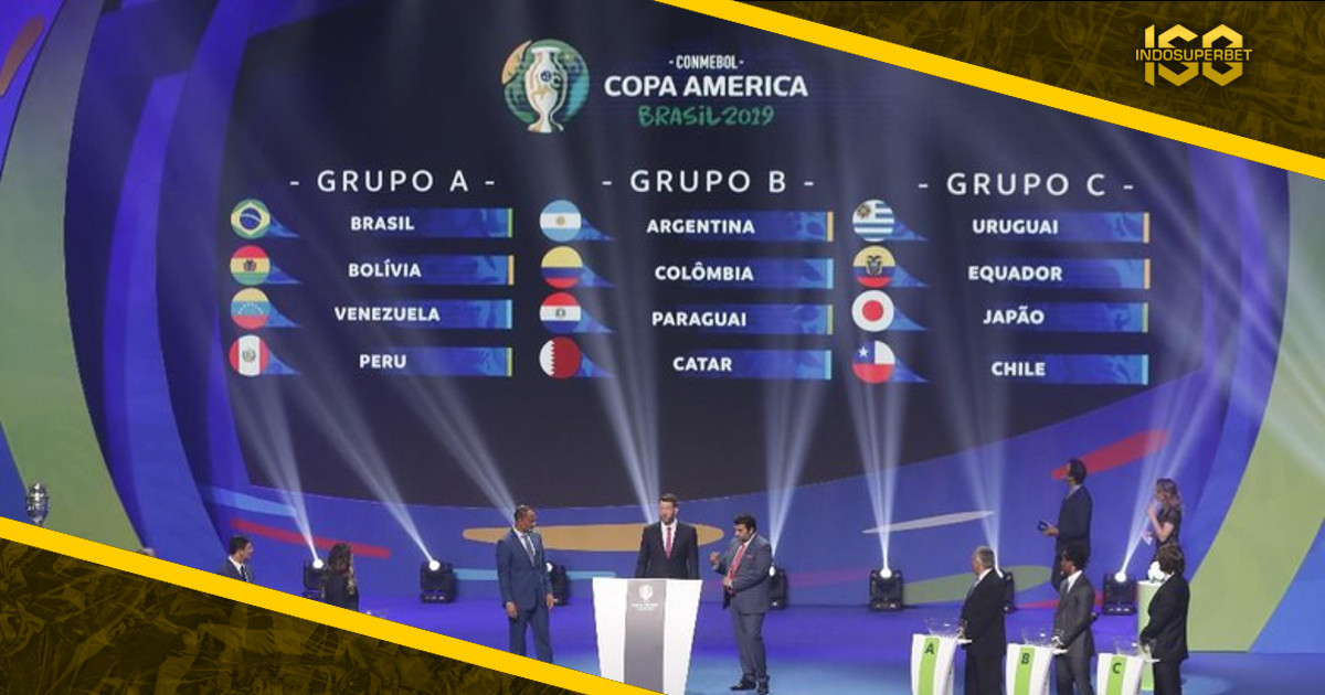 Hasil Drawing Copa America: Brasil Mudah, Argentina Segrup Kolombia