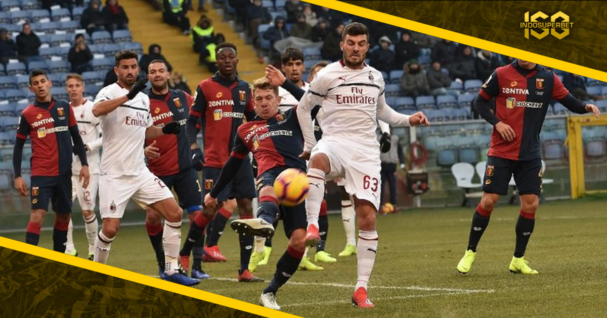 Kalahkan Genoa 2-0, Milan Tembus Empat Besar