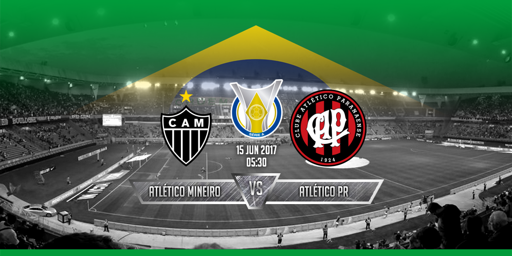 Prediksi Atlético Mineiro VS Atlético PR 15 Juni 2017