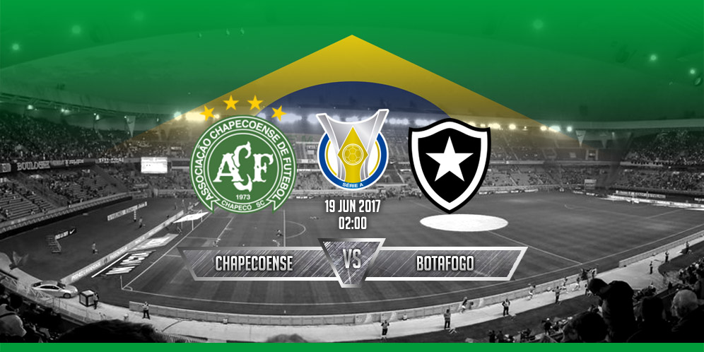 Prediksi Chapecoense VS Botafogo 19 Juni 2017